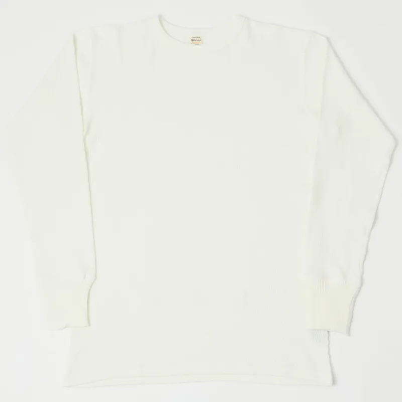 Warehouse & Co 5903 Waffle Knit Thermal T-Shirt - Natural sold by Son of a Stag
