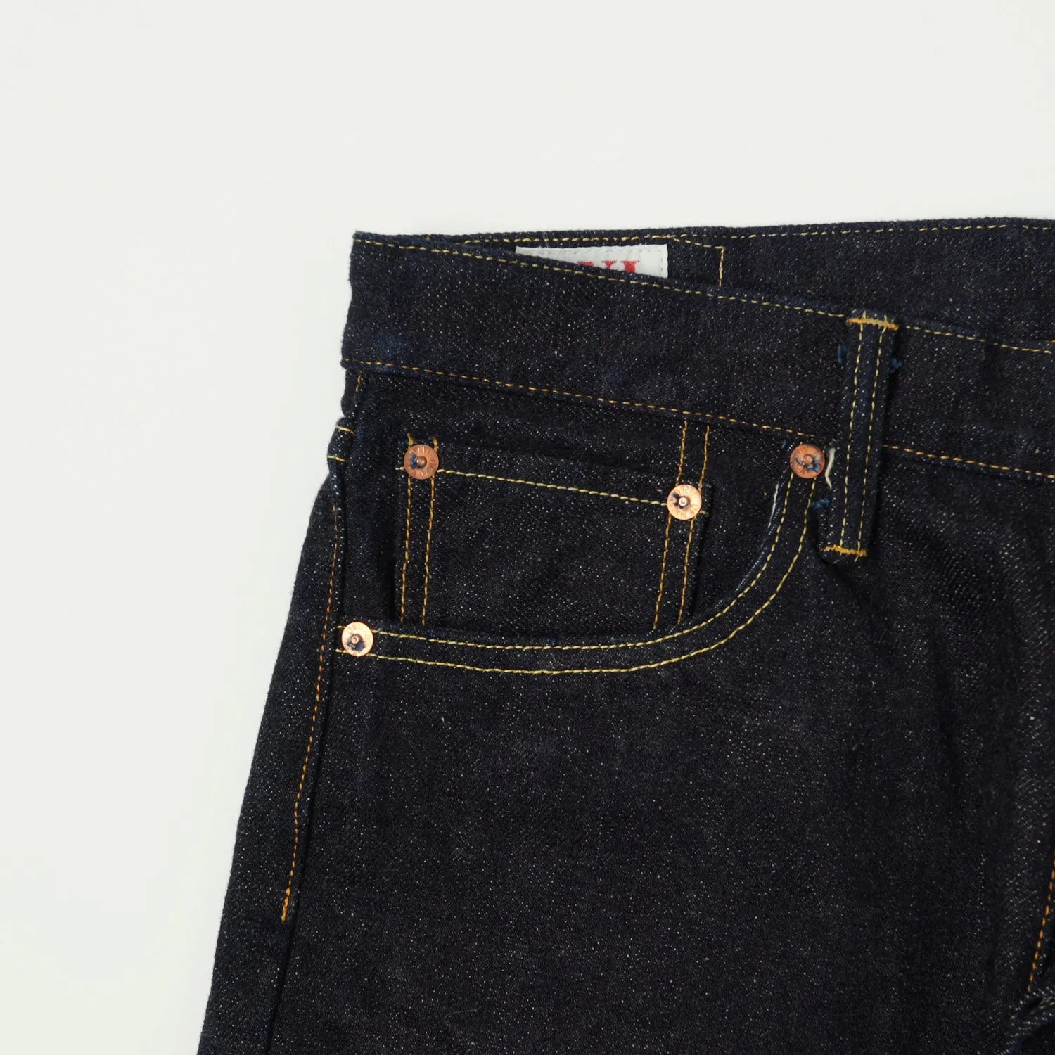 ONI Denim 246ZR-LT17G 17oz Low Tension Relaxed Tapered Jean - Dark Indigo One Wash sold by Son of a Stag product image thumbnail 5