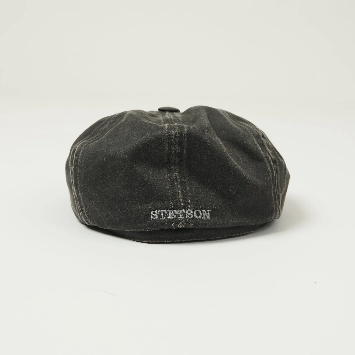 Stetson Hatteras Cotton Flat Cap - Distressed Black sold by Son of a Stag product image thumbnail 3