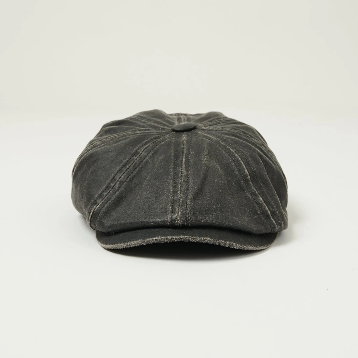 Stetson Hatteras Cotton Flat Cap - Distressed Black sold by Son of a Stag product image thumbnail 2