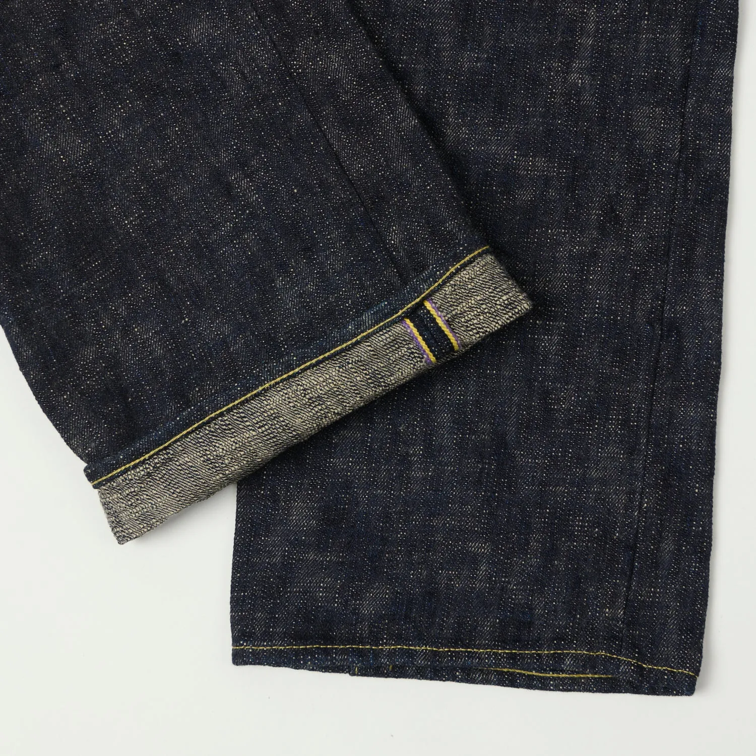 ONI Denim 595-Kasuri 17oz Regular Straight Jean - One Wash sold by Son of a Stag product image thumbnail 5
