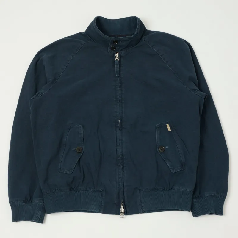 Baracuta G9 Canvas Harrington Jacket - Sea Storm made by Baracuta