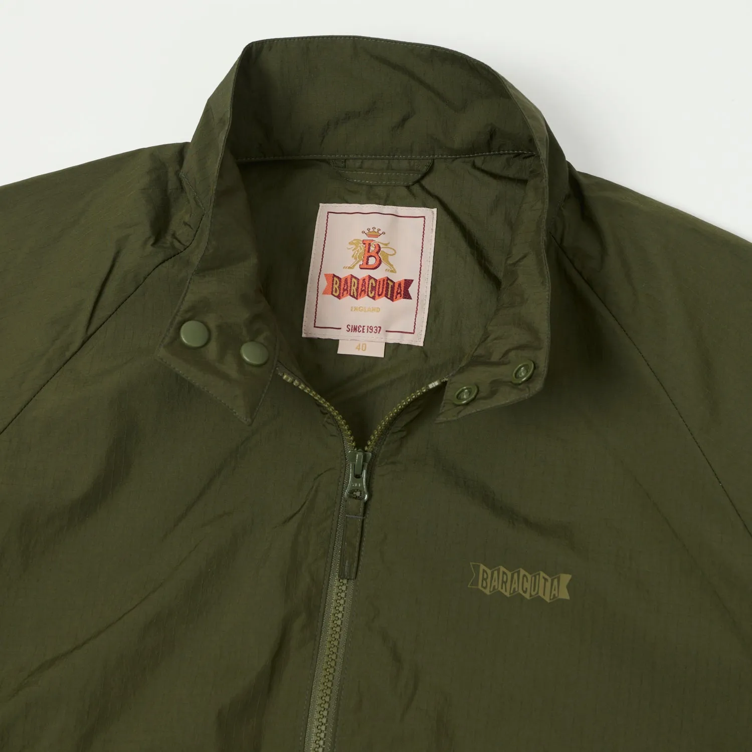 Baracuta G9 Ripstop Harrington Jacket - Beech sold by Son of a Stag product image thumbnail 2
