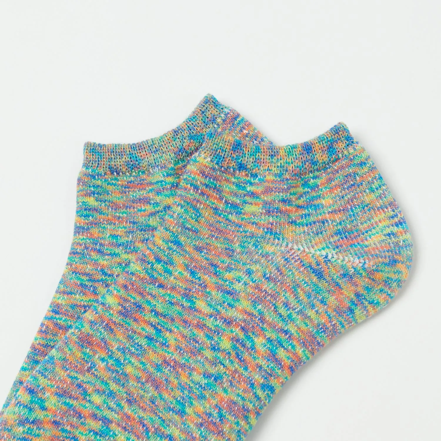 RoToTo Washi Pile Short Sock - Kasuri Bloom sold by Son of a Stag product image thumbnail 2