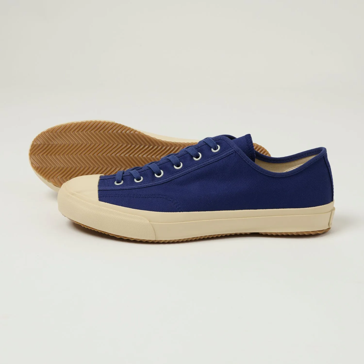 Moonstar 'Gym Classic' Rubber Sole Canvas Sneaker - Dark Blue sold by Son of a Stag product image thumbnail 2