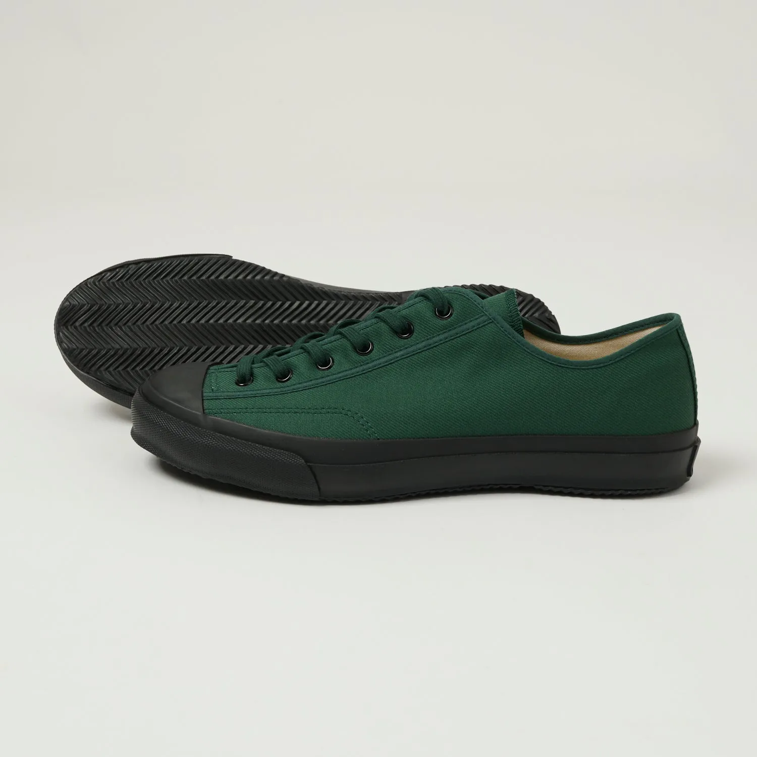 Moonstar 'Gym Classic' Rubber Sole Canvas Sneaker - Dark Green sold by Son of a Stag product image thumbnail 2
