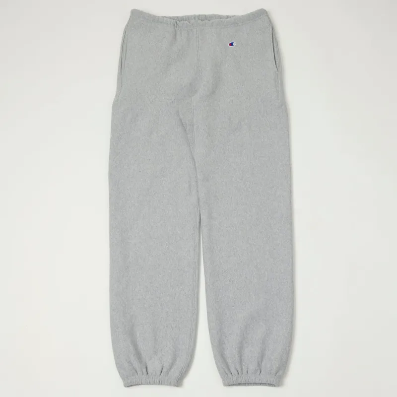 Champion Made in USA Reverse Weave Joggers - Oxford Grey sold by Son of a Stag