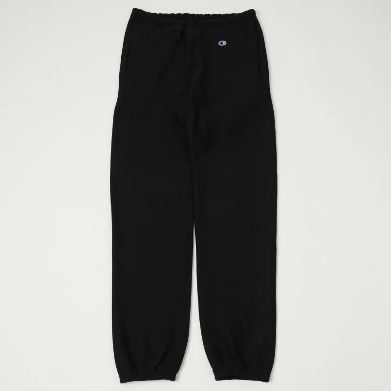 Champion Made in USA Reverse Weave Joggers - Black sold by Son of a Stag
