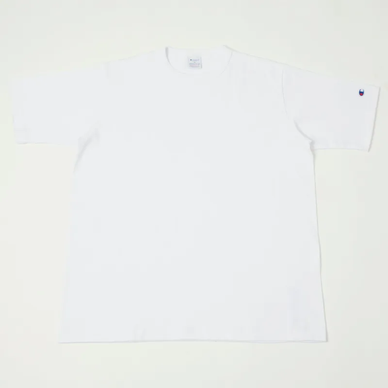 Champion Made in USA Crewneck Tee - White sold by Son of a Stag