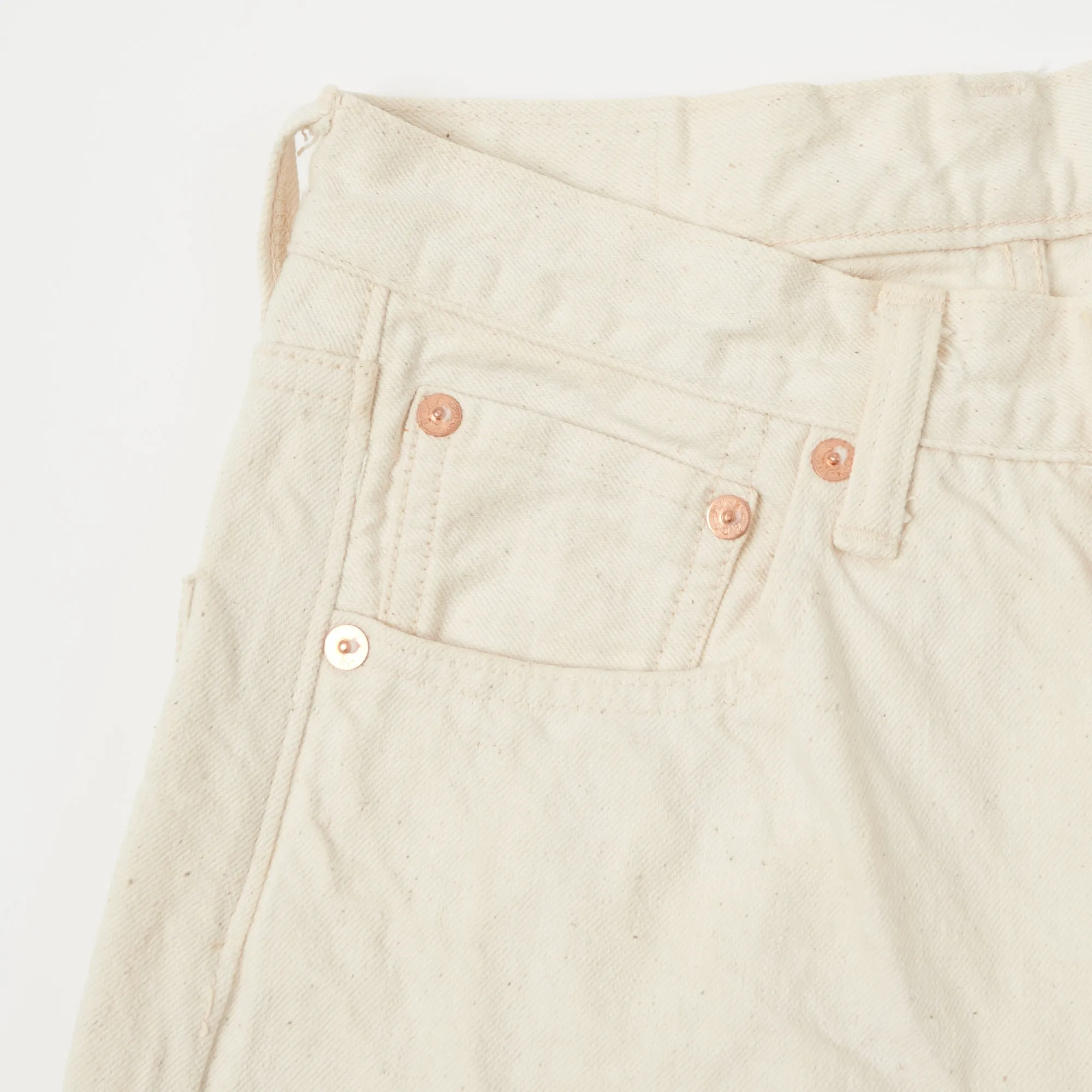 Warehouse & Co 800XX 13.5oz Regular Straight Jean - Ecru sold by Son of a Stag product image thumbnail 5