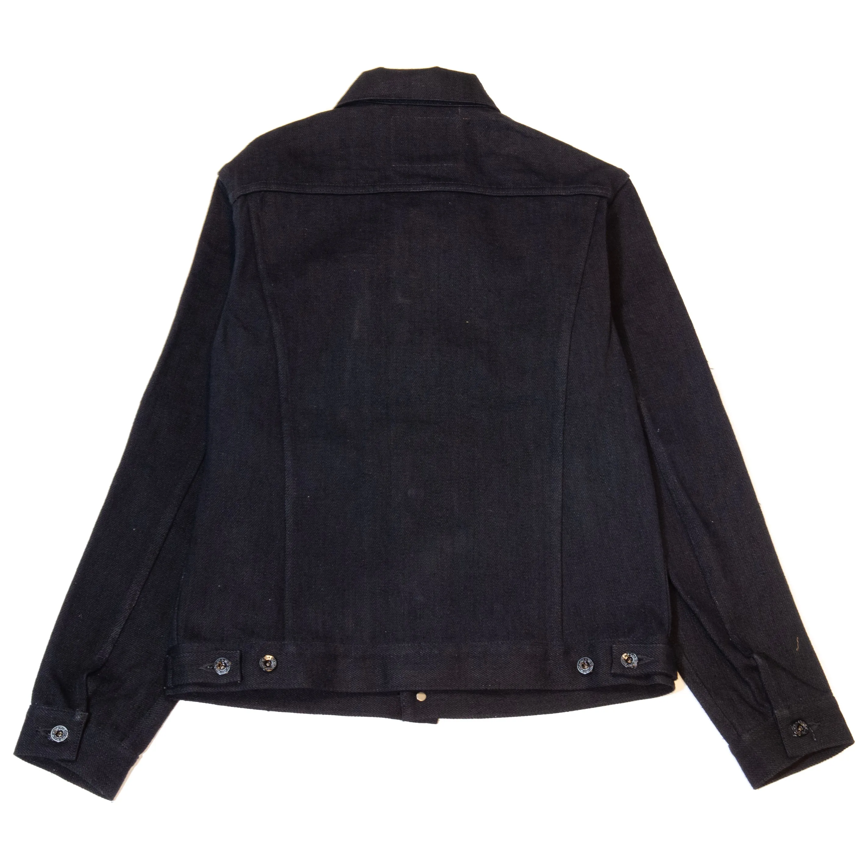 ONI Denim 02527ZR-BK Secret Denim Type III Jacket - Black sold by Son of a Stag product image thumbnail 2
