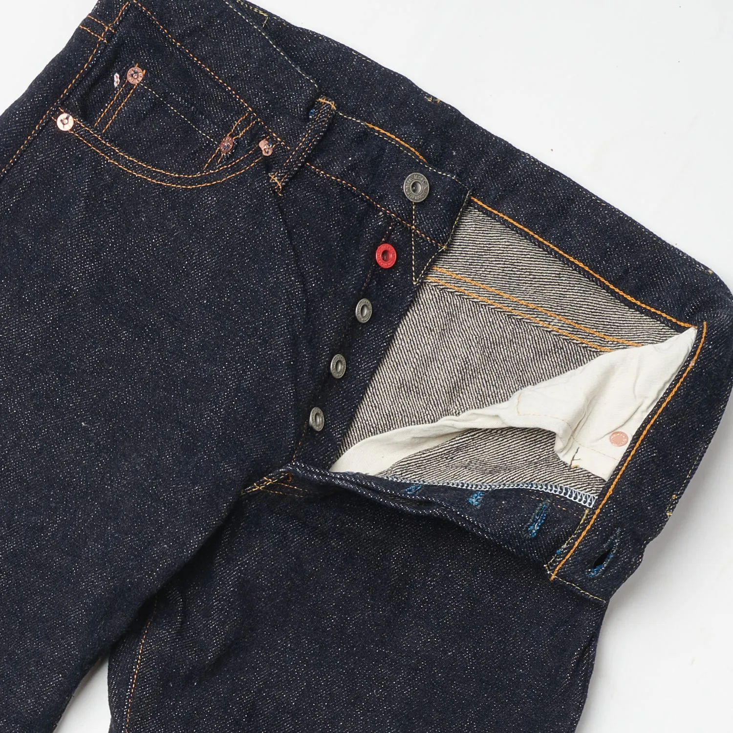 ONI Denim 247DIZR 'Dark Indigo Secret Denim' 20oz Slim Straight Jean - One Wash sold by Son of a Stag product image thumbnail 4