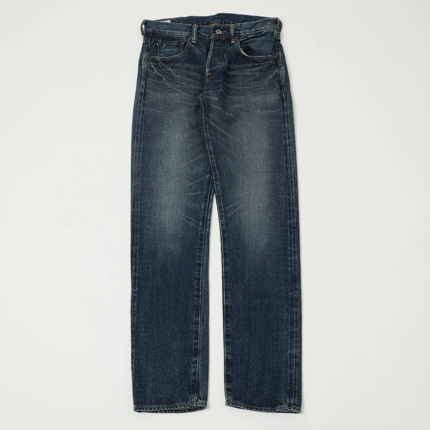 ONI Denim 540 Low Tension 15oz Slim Tapered Jean - 18 Month Used Light Wash sold by Son of a Stag