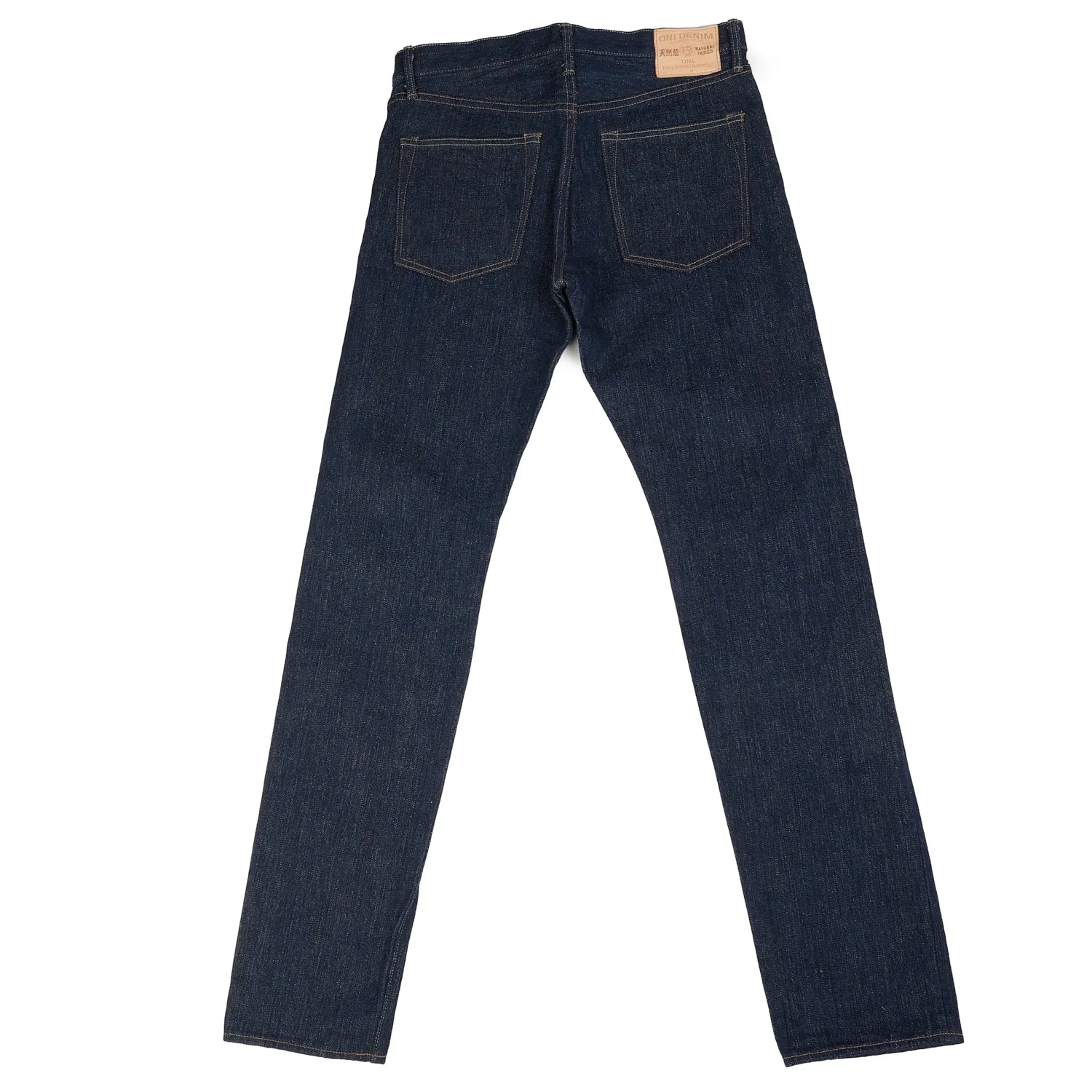 ONI Denim 246 Kiwami Natural Indigo 16oz Regular Straight Jean - One Wash sold by Son of a Stag product image thumbnail 2