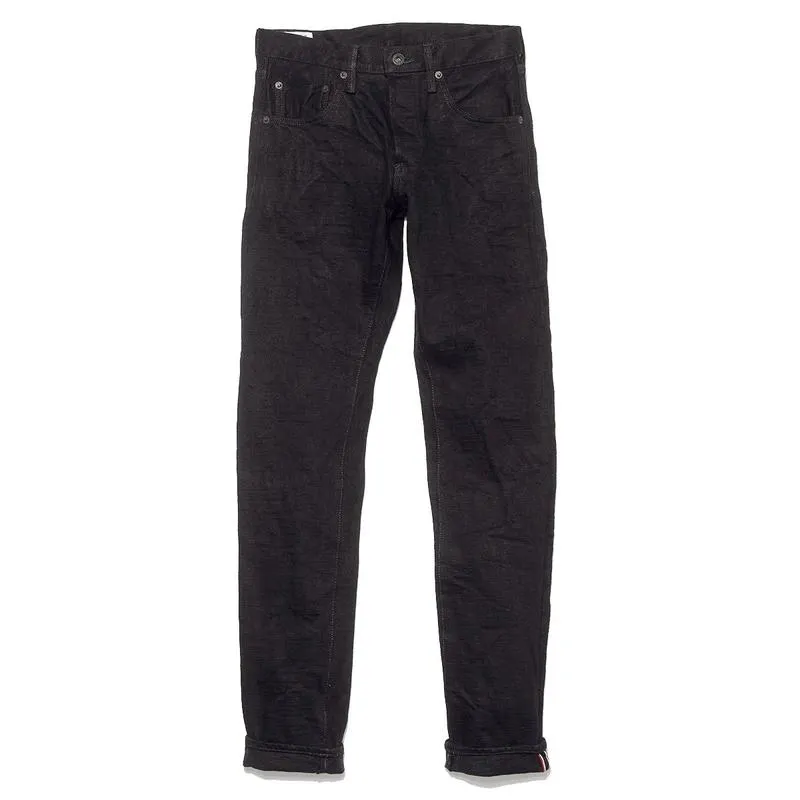 ONI Denim 622 20oz Aizumi x Secret Denim Regular Tapered Jean - Black sold by Son of a Stag