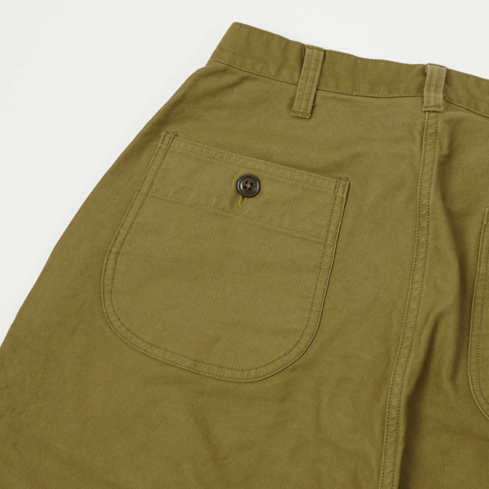 Freewheelers & Co U.S. Navy Utility Trouser - Khaki Beige sold by Son of a Stag product image thumbnail 5