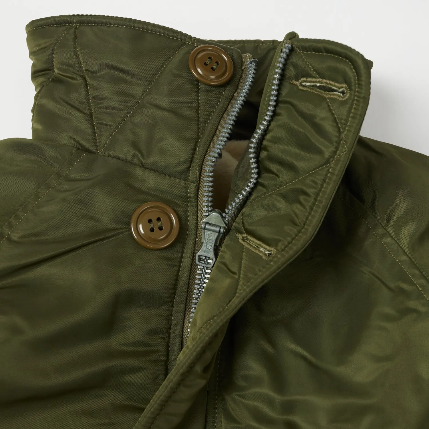 Freewheelers & Co Military ‘Cold Weather Air Crew' Jacket - Olive Drab sold by Son of a Stag product image thumbnail 3
