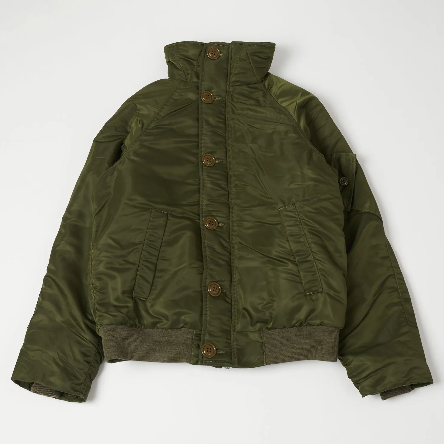 Freewheelers & Co Military ‘Cold Weather Air Crew' Jacket - Olive Drab sold by Son of a Stag