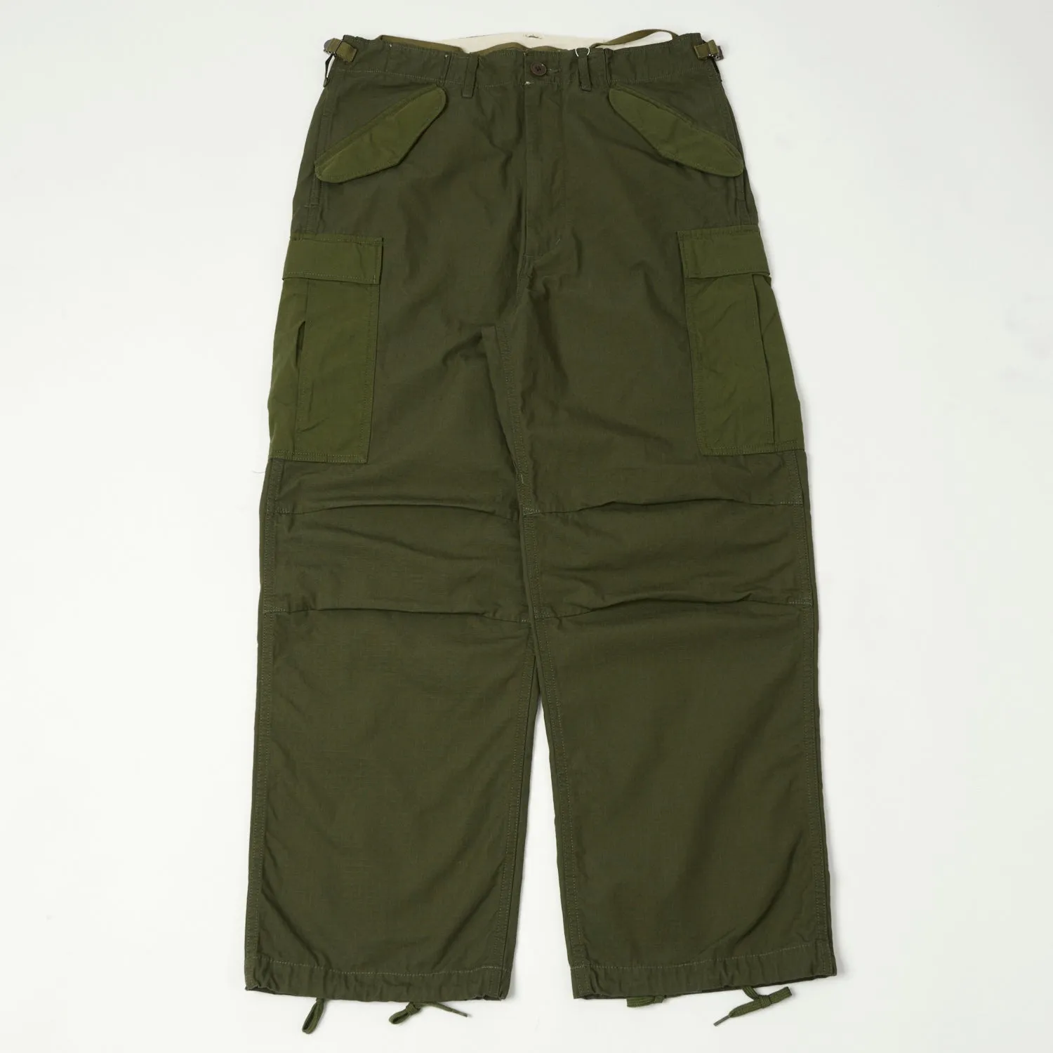 Nanamica Ripstop Cargo Pants - Olive Drab sold by Son of a Stag