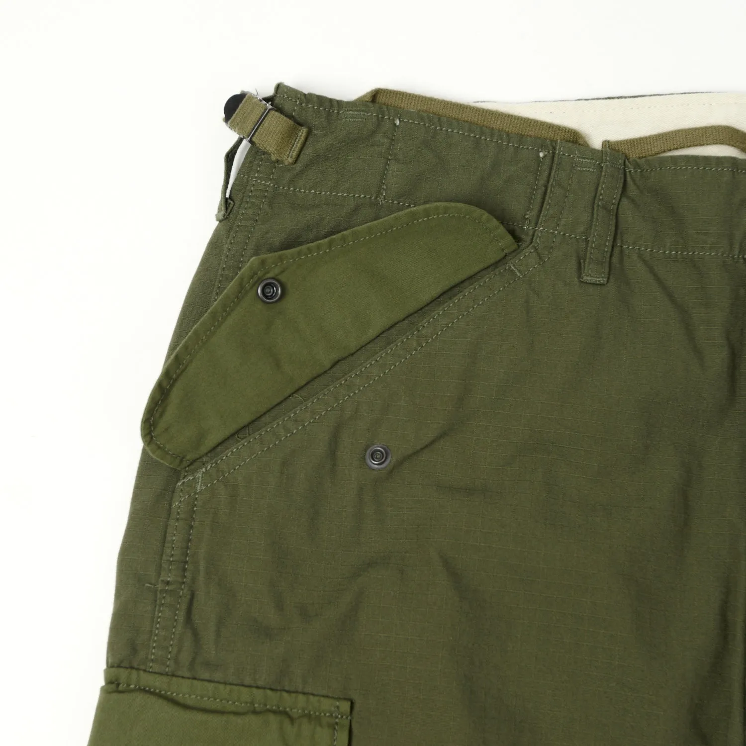 Nanamica Ripstop Cargo Pants - Olive Drab sold by Son of a Stag product image thumbnail 3