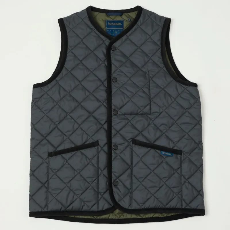 Lavenham Thornham Gilet - Lamp Grey sold by Son of a Stag
