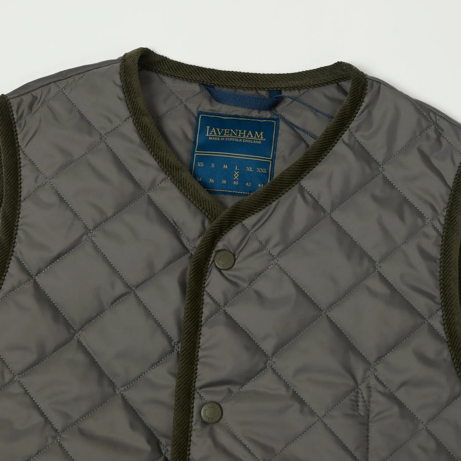 Lavenham Thornham Gilet - Regent Grey sold by Son of a Stag product image thumbnail 2