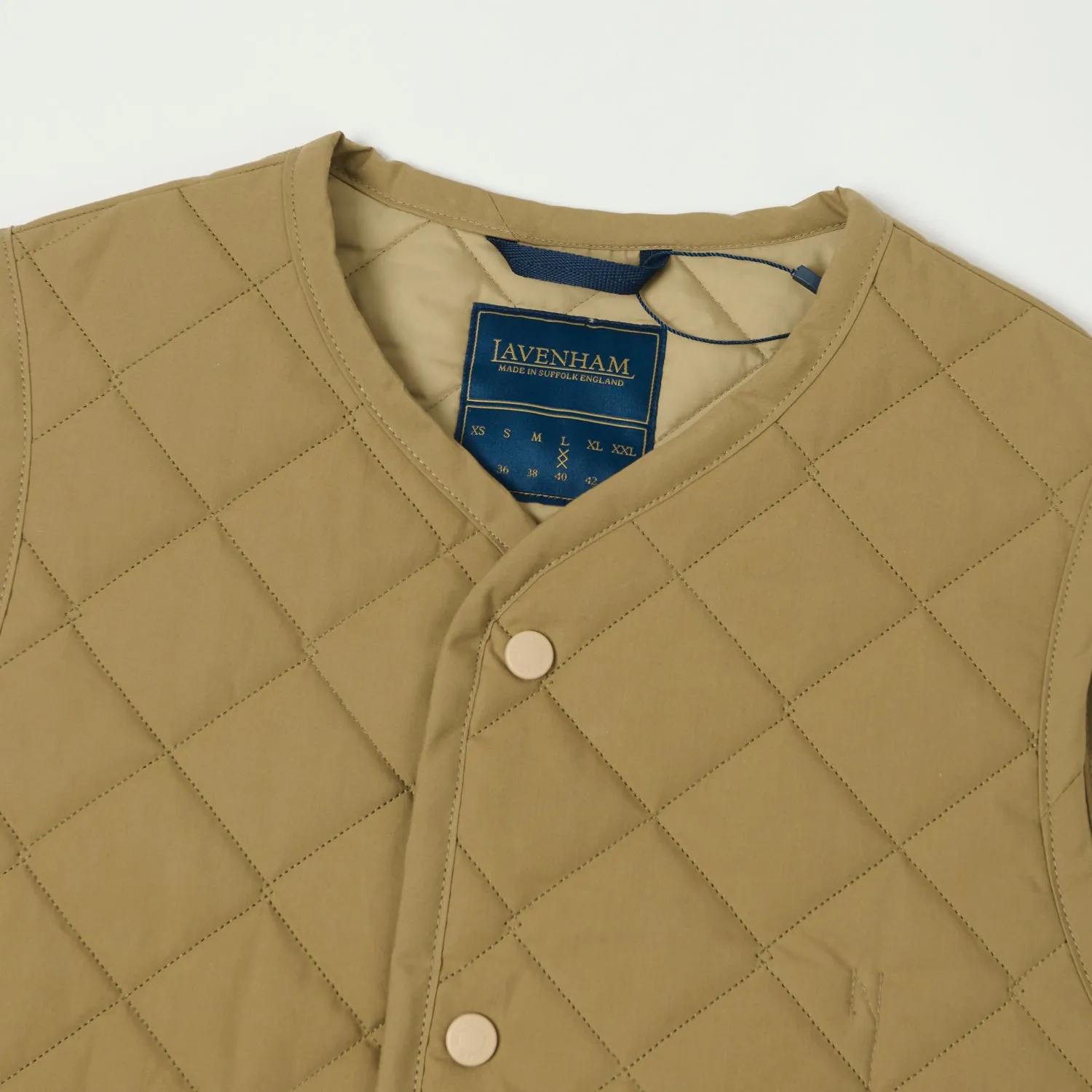 Lavenham Thornham Gilet - Dark Tan sold by Son of a Stag product image thumbnail 2