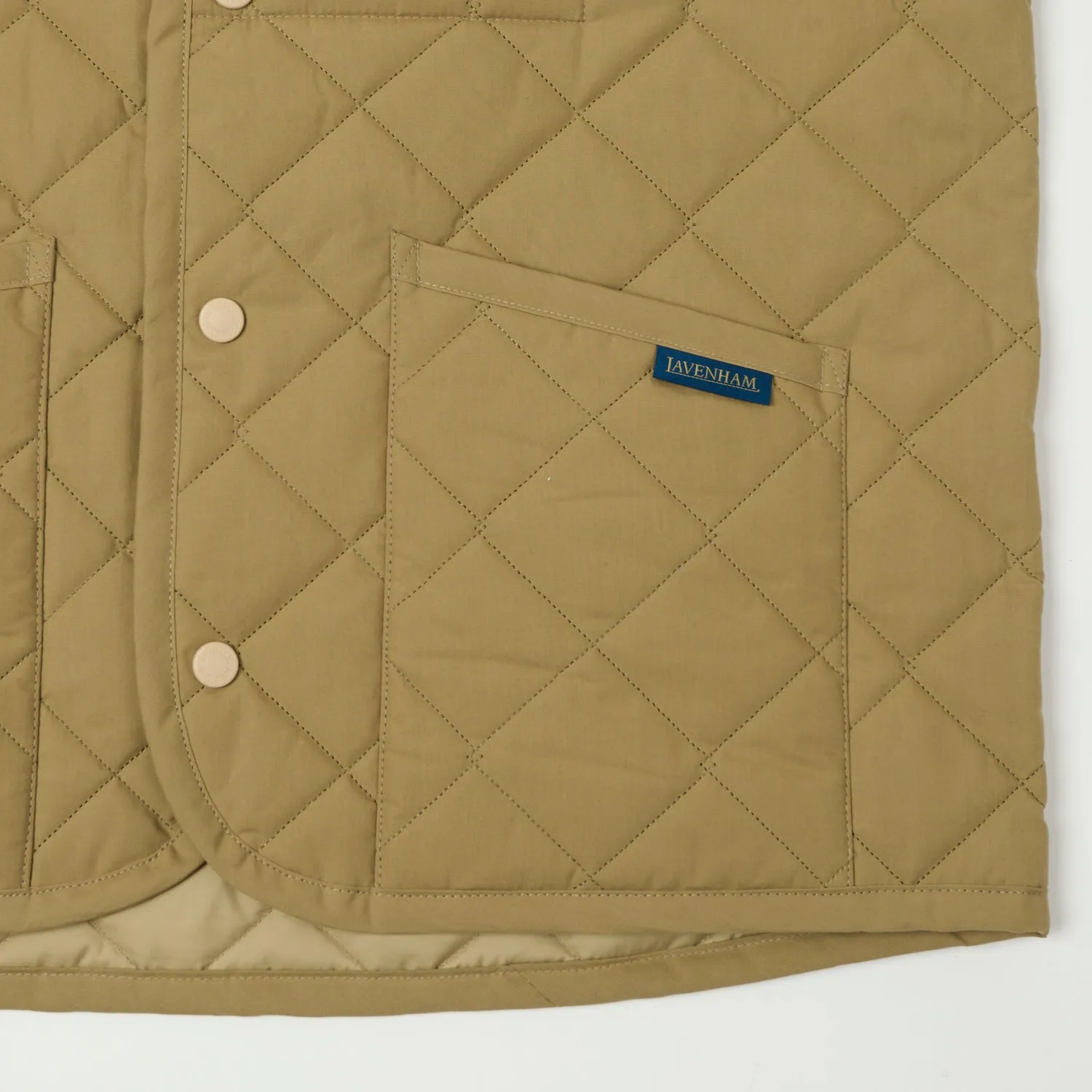 Lavenham Thornham Gilet - Dark Tan sold by Son of a Stag product image thumbnail 3