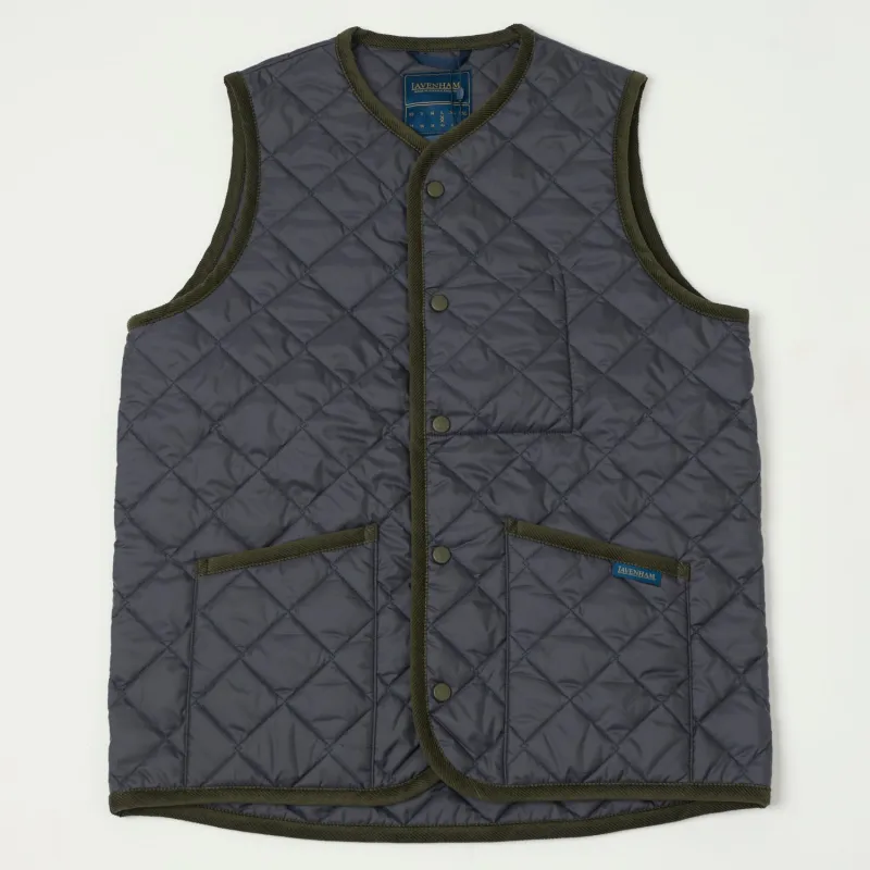 Lavenham Thornham Gilet - Navy sold by Son of a Stag