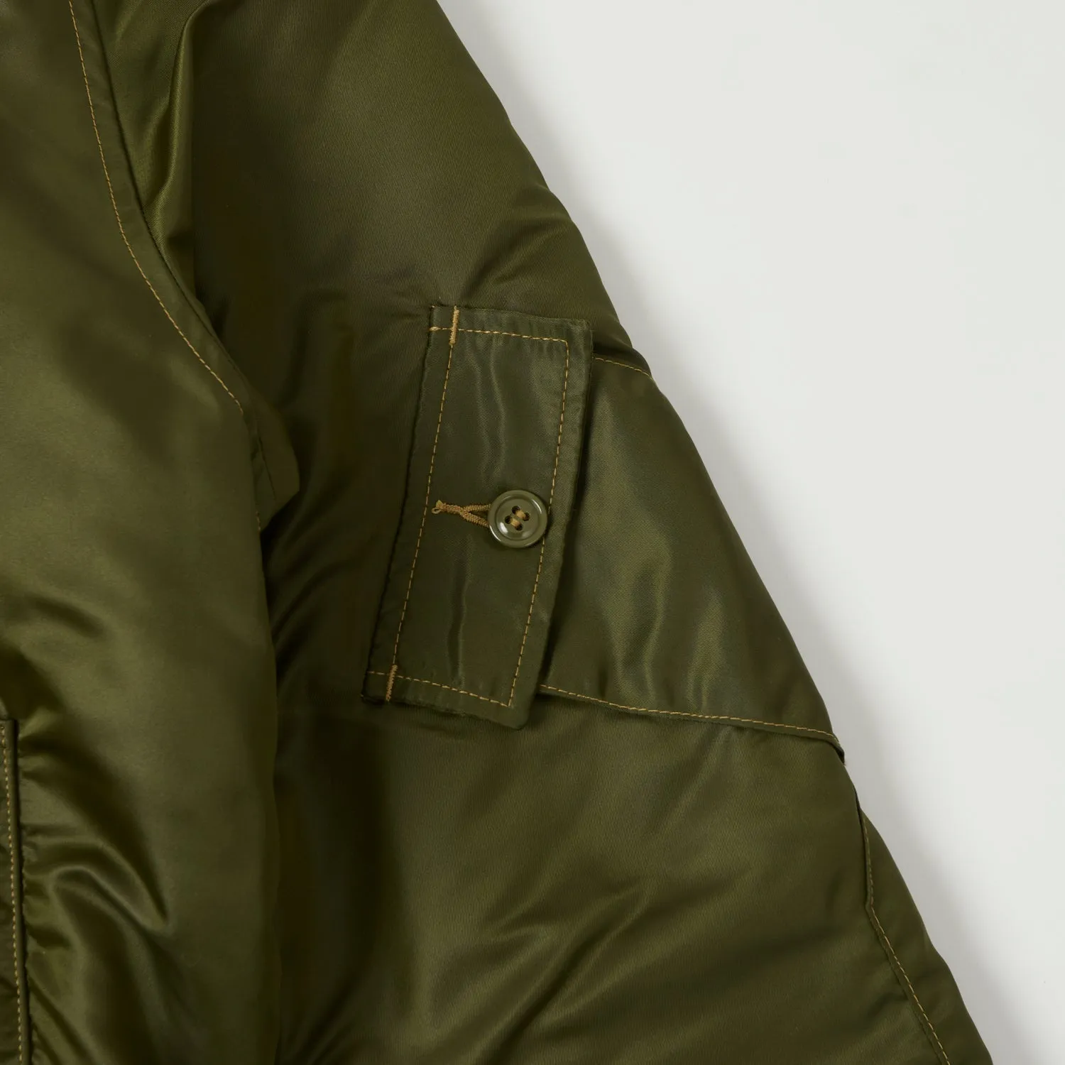 Freewheelers & Co ‘USAF Air Crew' Cold Weather Jacket - Khaki Olive sold by Son of a Stag product image thumbnail 4
