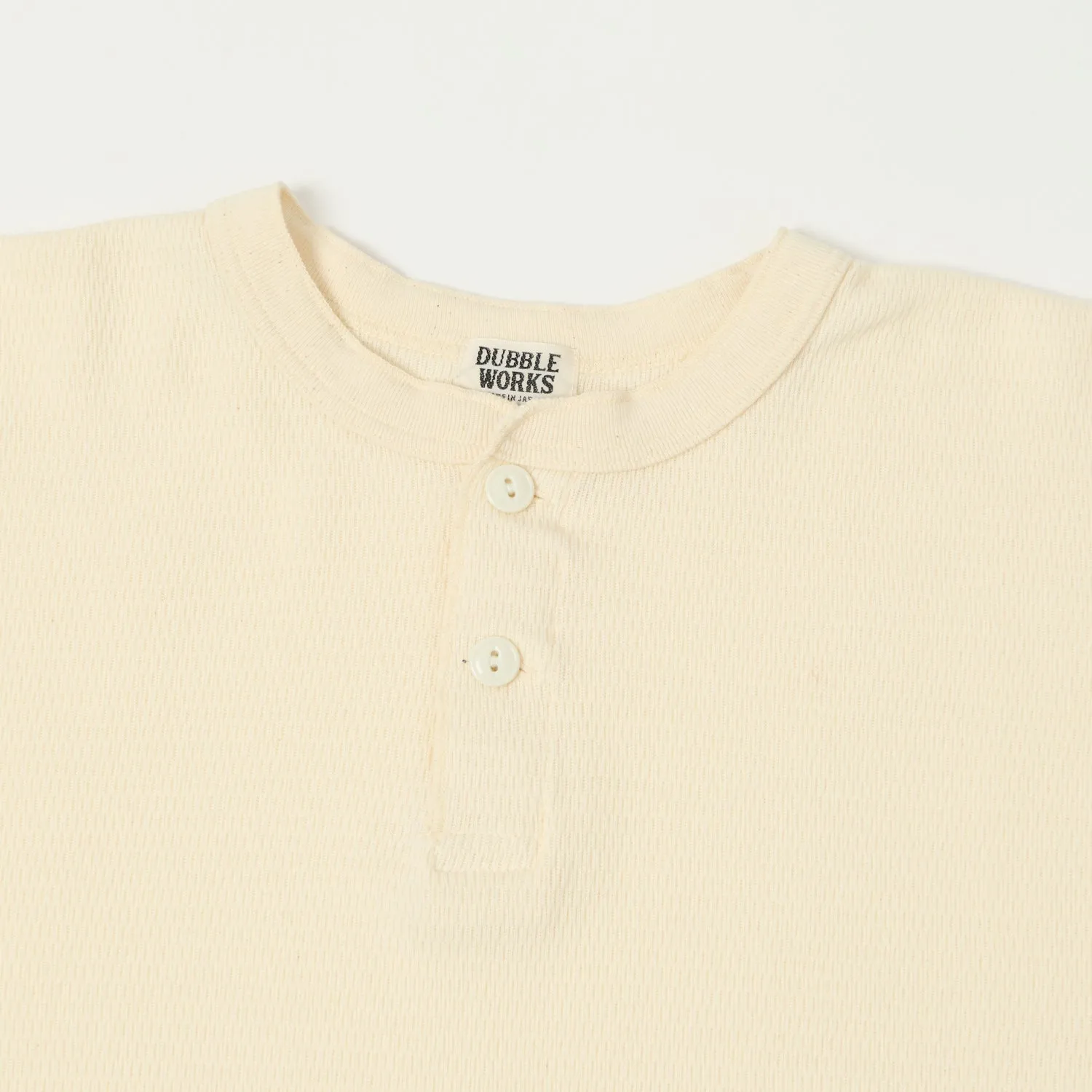 Dubbleworks Long Sleeve Thermal Henley - Kinari sold by Son of a Stag product image thumbnail 2