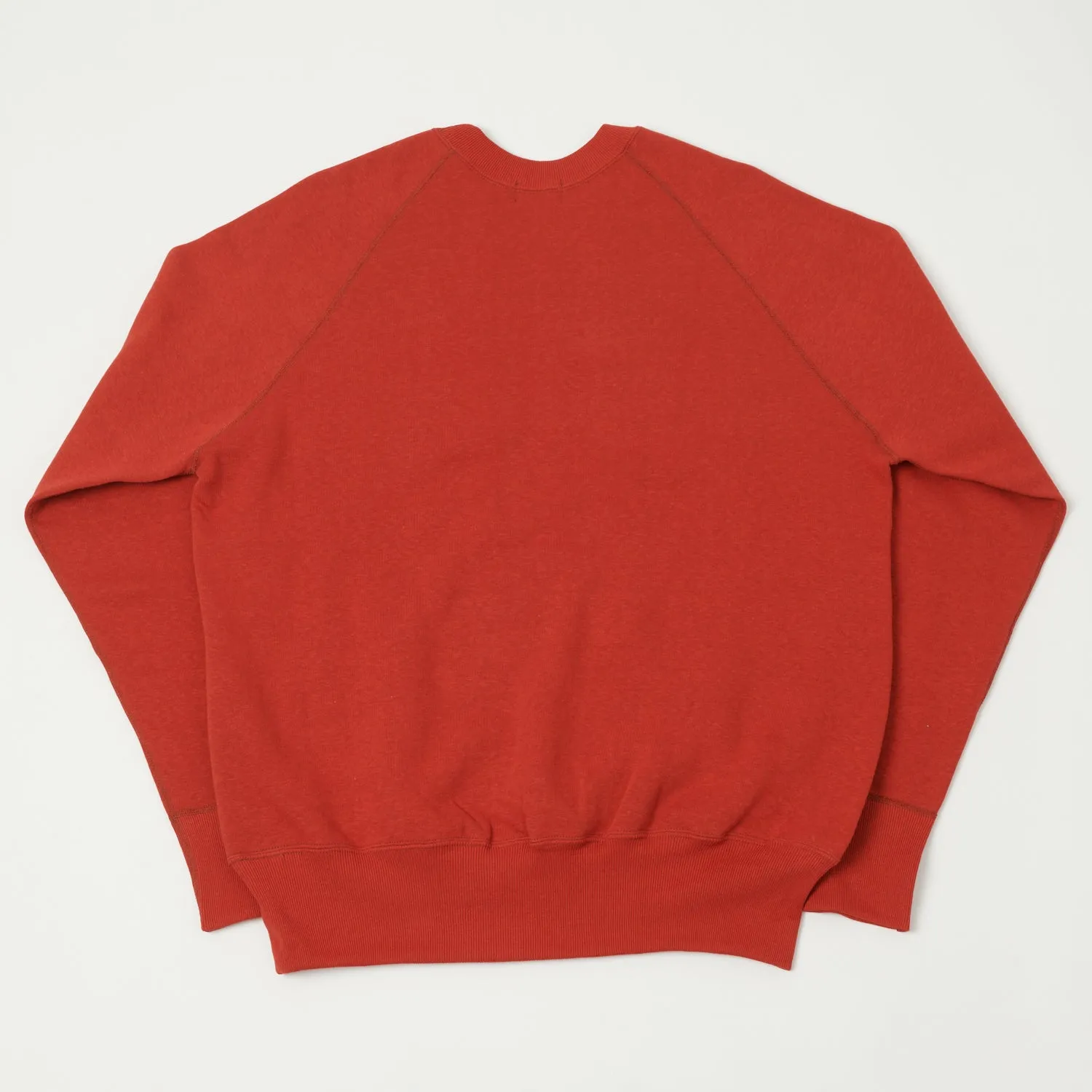 Denime Lot. 261 4-Needle Raglan Sweatshirt - Red sold by Son of a Stag product image thumbnail 3