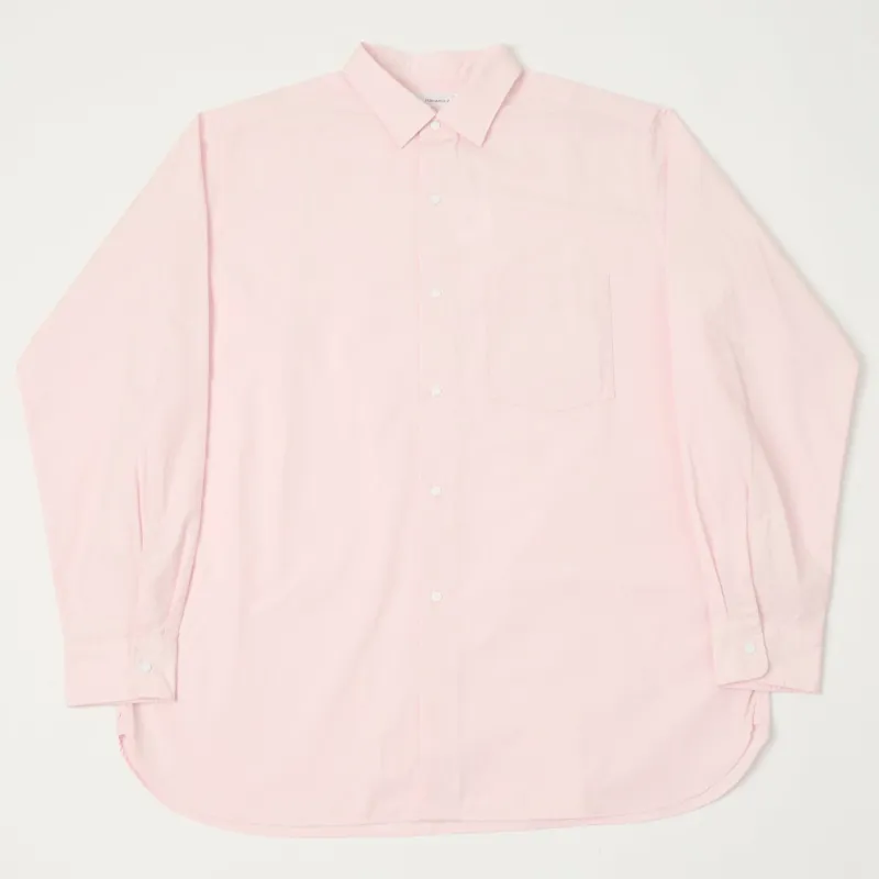 Nanamica Button Up Wind Shirt - Pink made by Nanamica