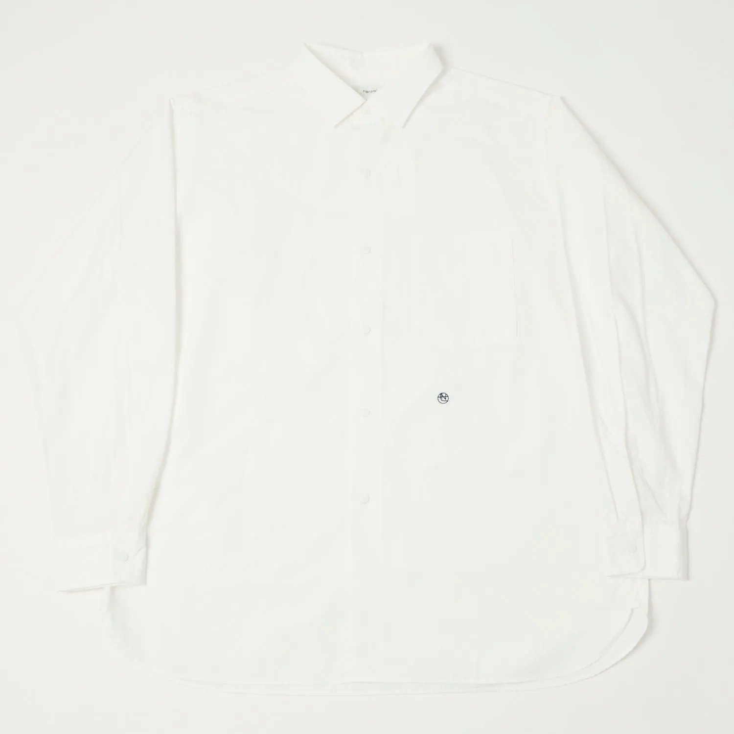 Nanamica Button Up Wind Shirt - Off White sold by Son of a Stag