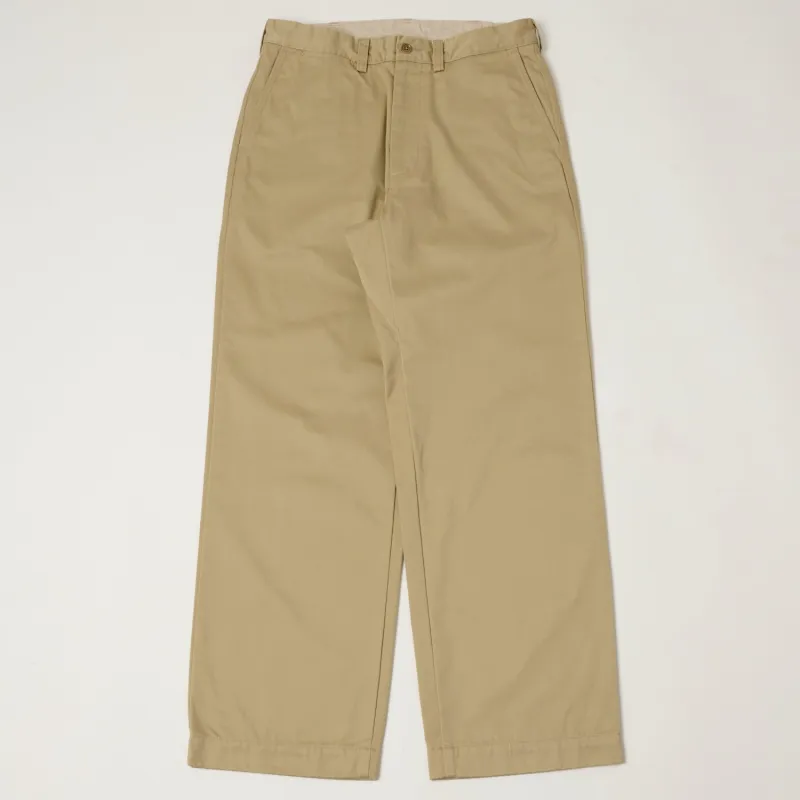 Nanamica Wide Straight Chino Pants - Khaki made by Nanamica