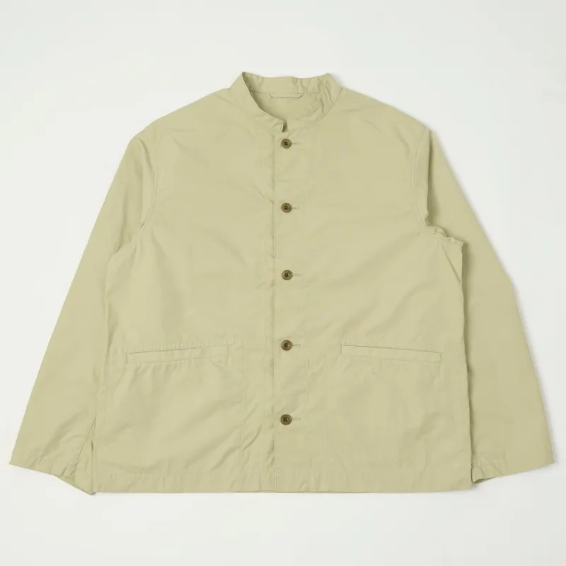 Nanamica Band Collar Shirt Jacket - Light Green sold by Son of a Stag