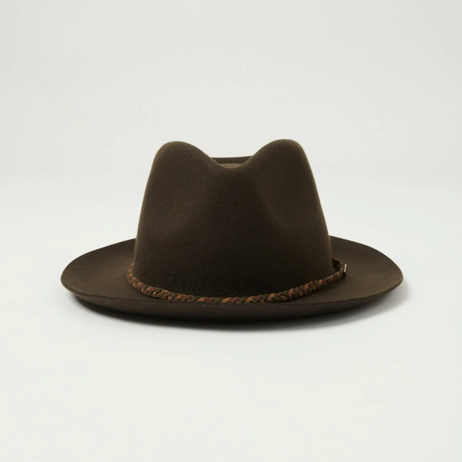 Stetson Davenport Traveller Fedora Hat - Olive sold by Son of a Stag product image thumbnail 3