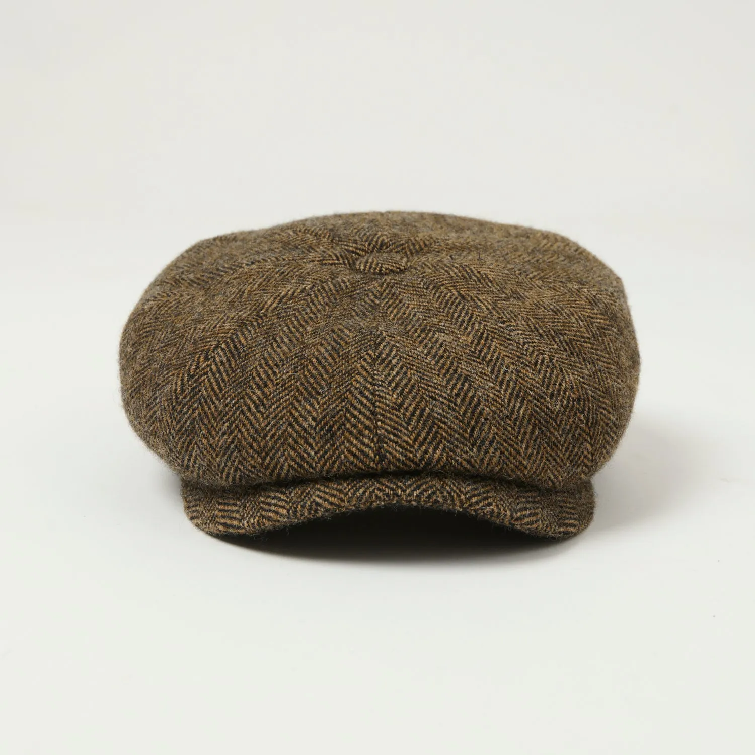 Stetson Hatteras Woolrich Herringbone Flat Cap - Brown sold by Son of a Stag product image thumbnail 2