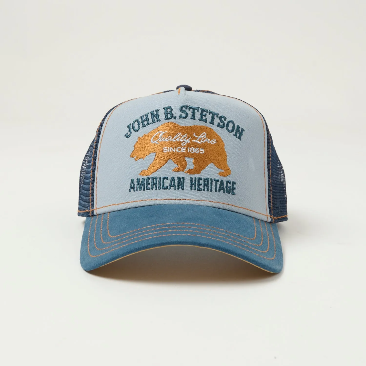 Stetson 'Bear' Trucker Cap sold by Son of a Stag product image thumbnail 2