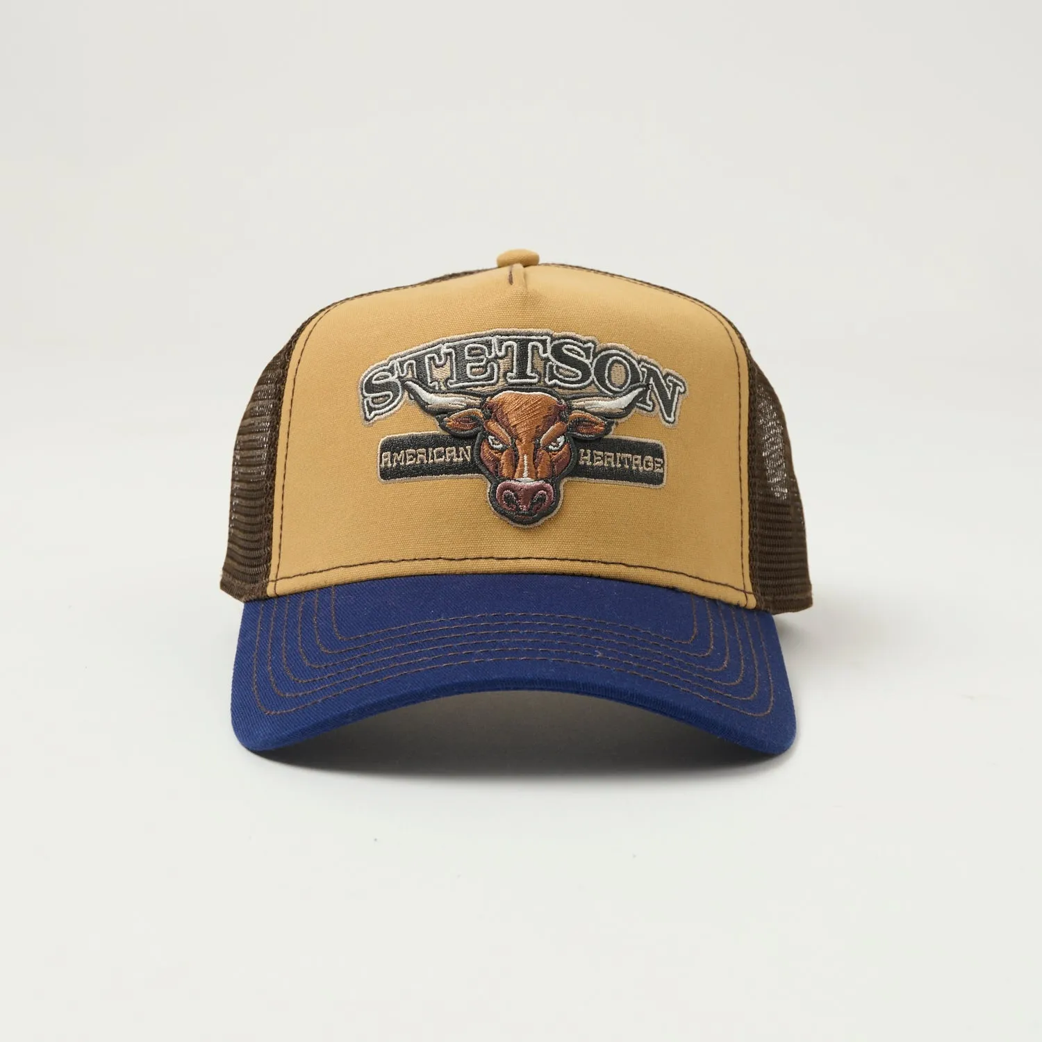 Stetson 'Bull' Trucker Cap sold by Son of a Stag product image thumbnail 2