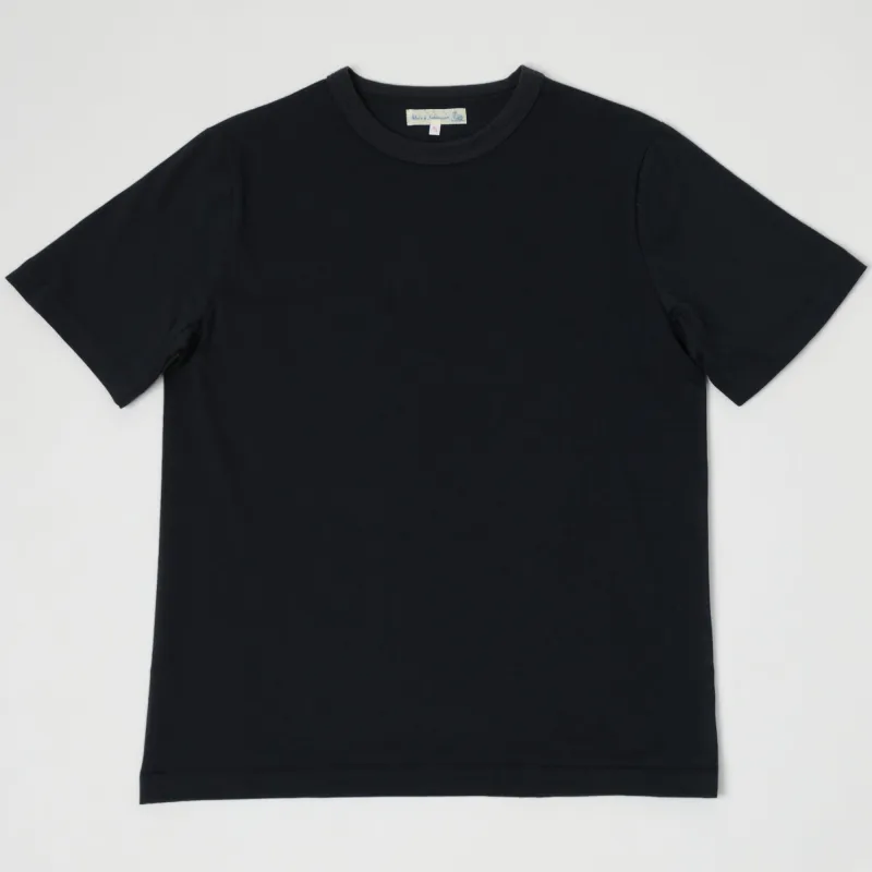 Merz b. Schwanen 214 Relaxed T-Shirt - Charcoal sold by Son of a Stag