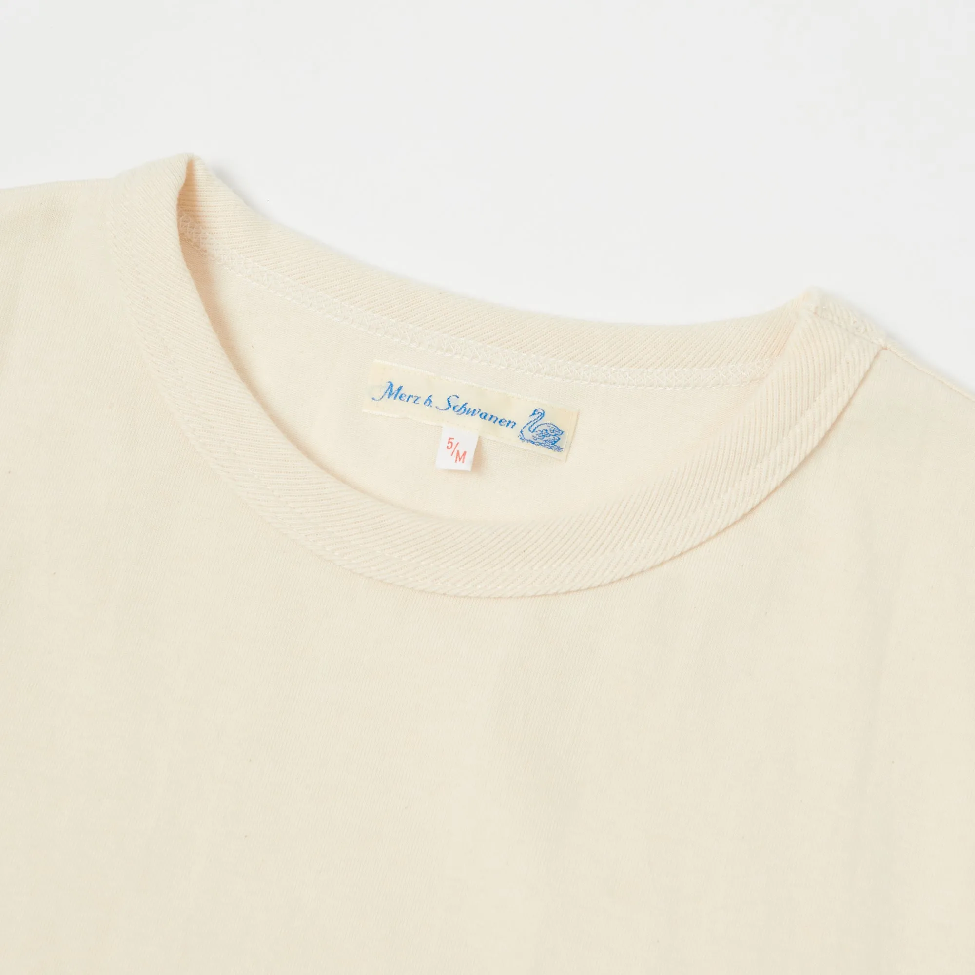 Merz b. Schwanen 214 Relaxed T-Shirt - Nature sold by Son of a Stag product image thumbnail 2