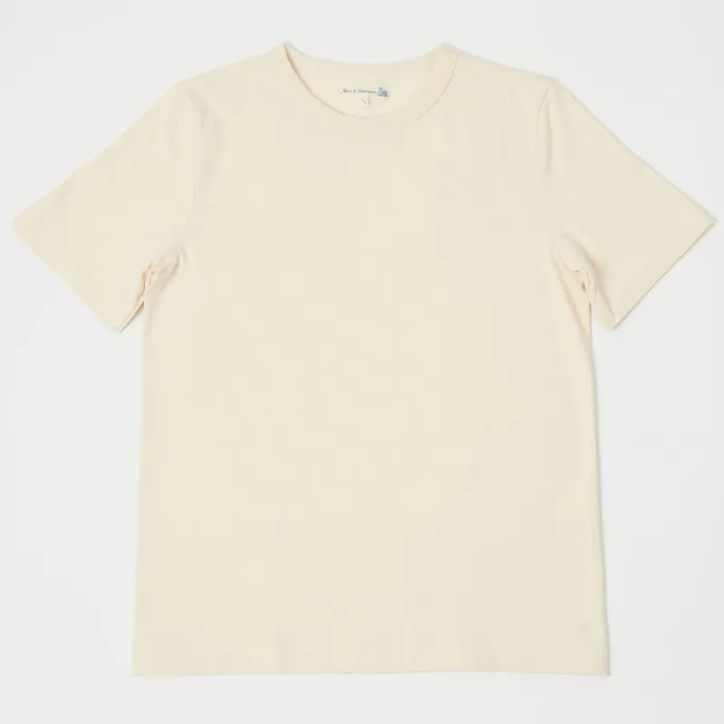 Merz b. Schwanen 214 Relaxed T-Shirt - Nature sold by Son of a Stag