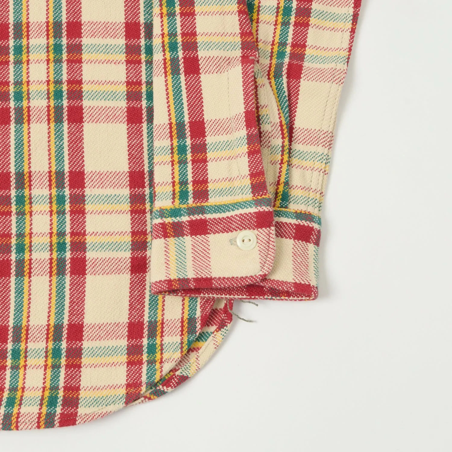 Warehouse & Co 3104 Plaid Flannel Shirt - Red/Yellow sold by Son of a Stag product image thumbnail 3