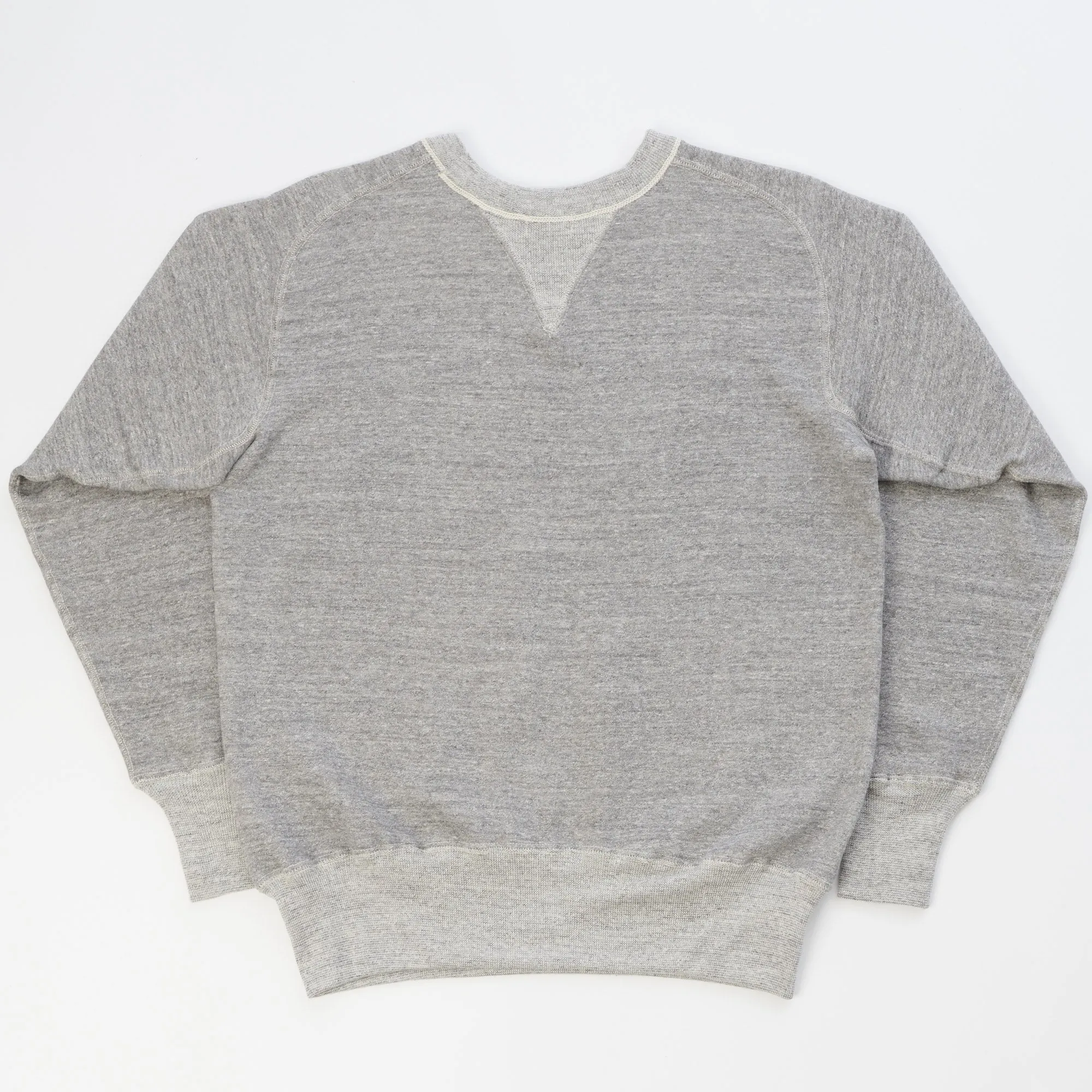 Warehouse & Co 404 Freedom Sleeve Sweatshirt - Heather Grey sold by Son of a Stag product image thumbnail 3