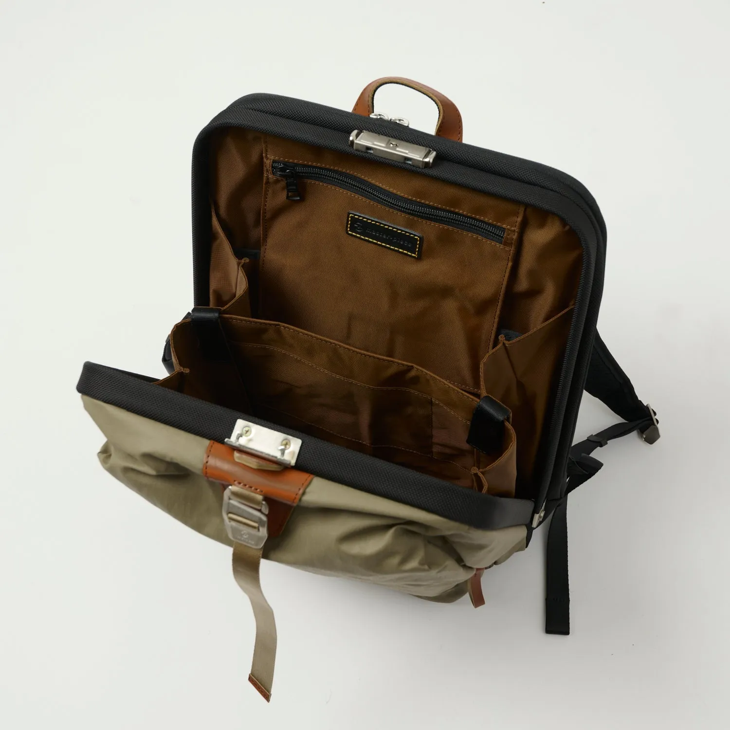 Master-Piece 04071 Medium Bump Backpack - Beige sold by Son of a Stag product image thumbnail 5