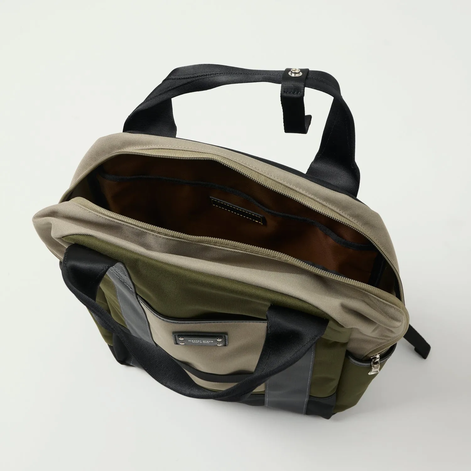 Master-Piece 03020 Defend Backpack - Beige sold by Son of a Stag product image thumbnail 3