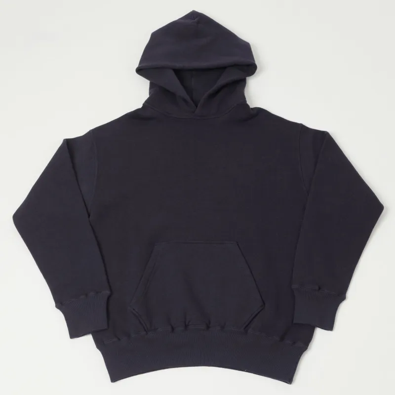 Dubbleworks Tsuriami Sweat Hoodie - Navy sold by Son of a Stag