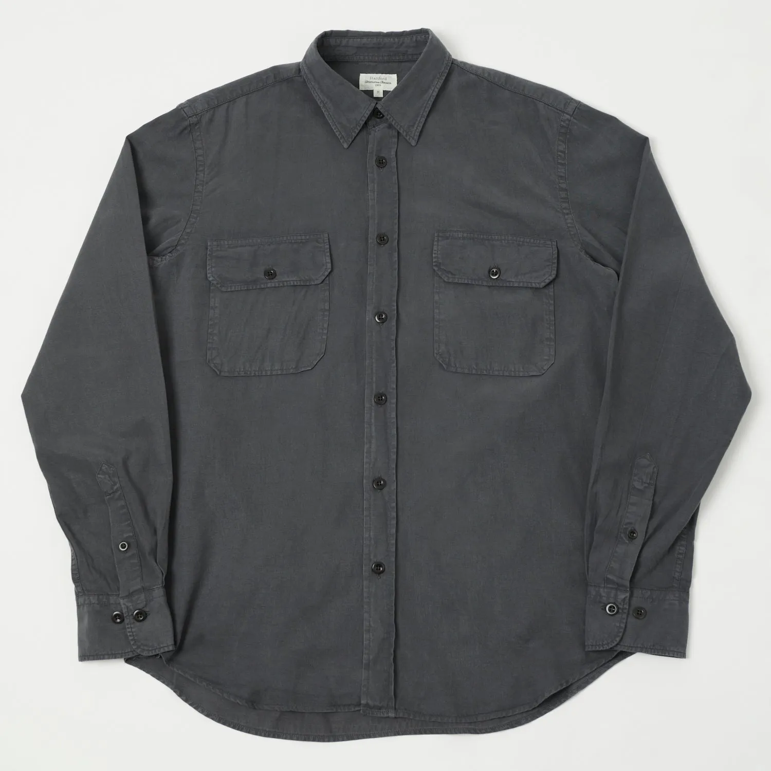 Hartford 'Play Pat' Shirt - Steel sold by Son of a Stag