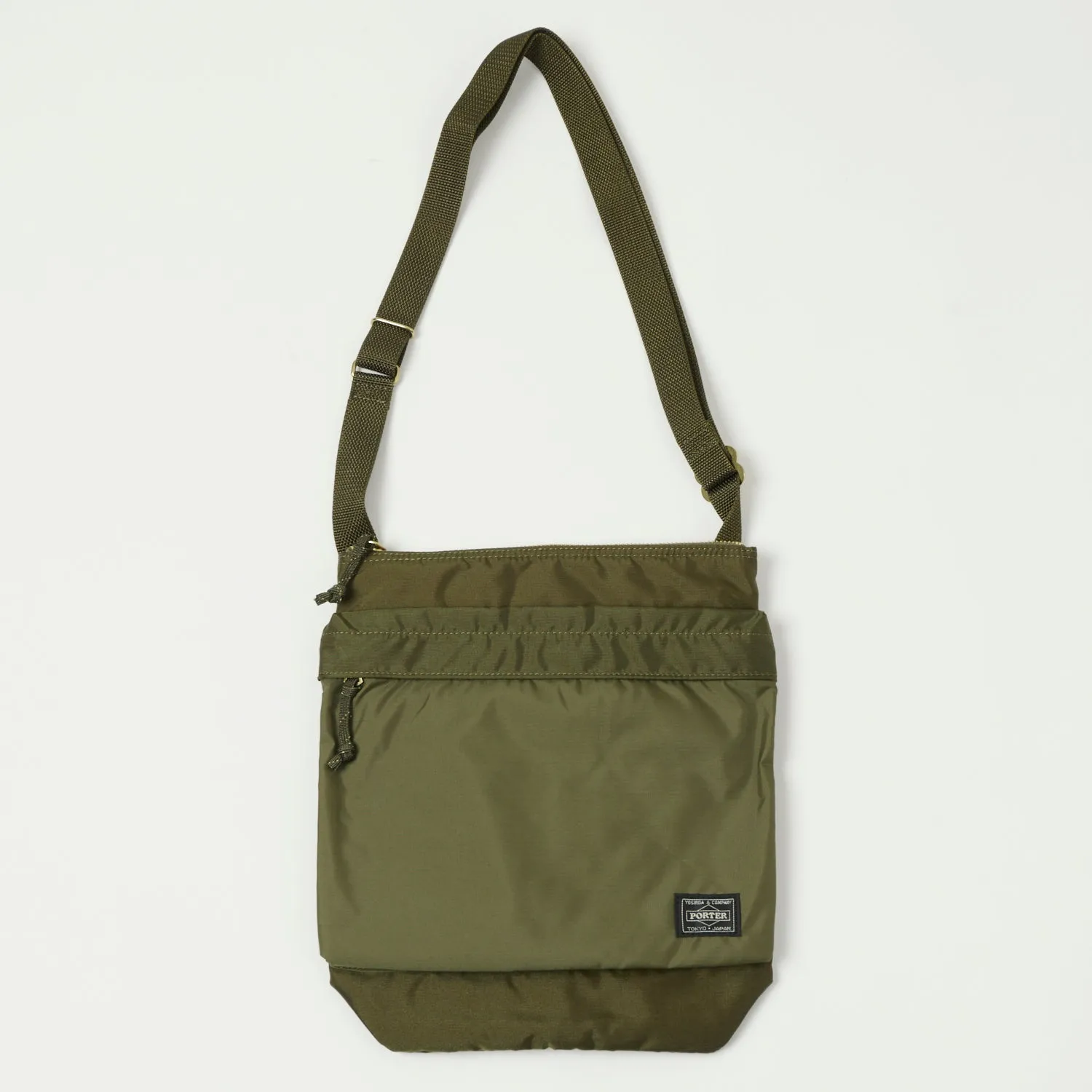 Porter-Yoshida & Co. Force Cross-Body Bag - Olive Drab sold by Son of a Stag